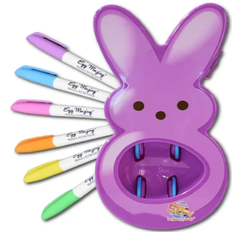 Embroidery Egg - Easter Bunny Egg Decorating Set-Kid-Friendly DIY
