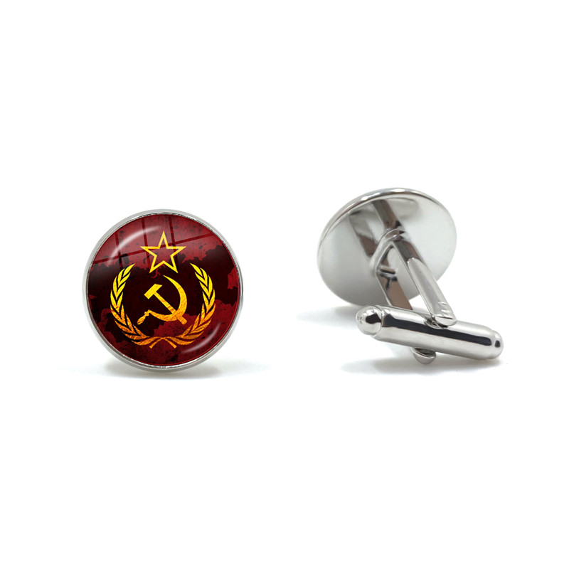 Embroidery Legacy - Vintage USSR Soviet Badges Sickle Hammer