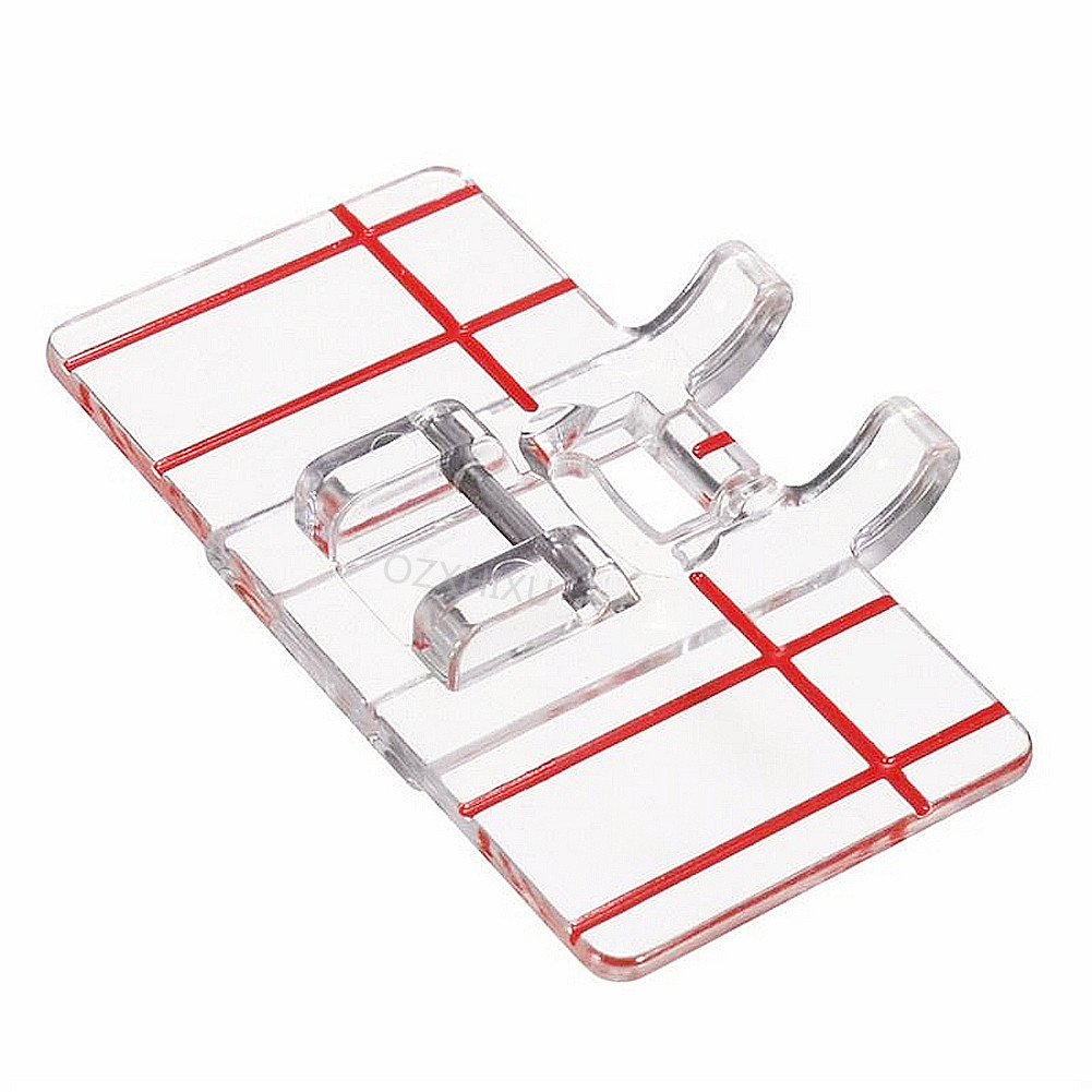 Embroidery Xpress - Plastic Clear Parallel Stitch tool Foot