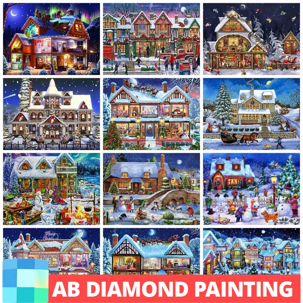 Embroidery House - 5d Diy AB Drill Diamond Painting
