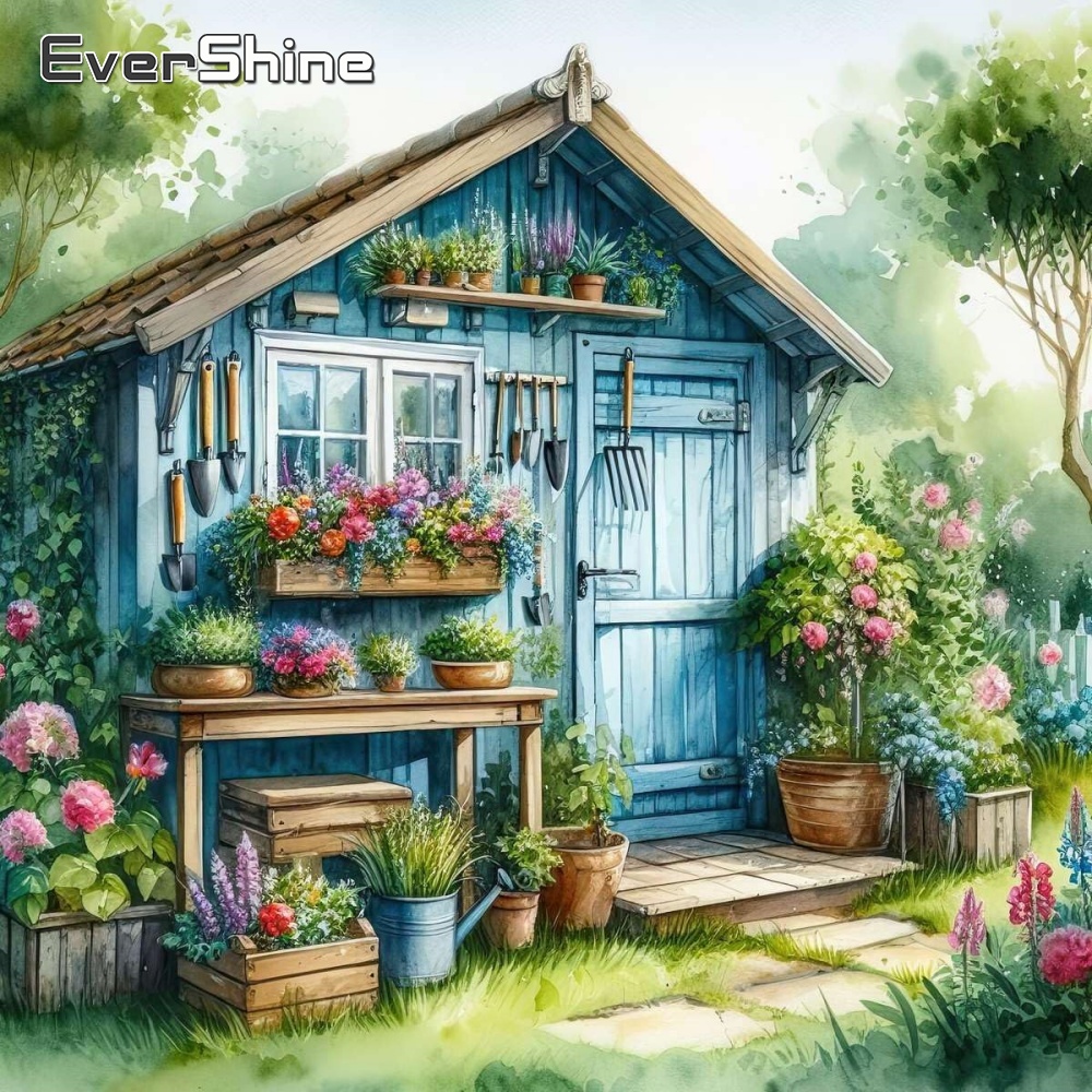 Embroidery House - Evershine Full Square Round Diamond Painting