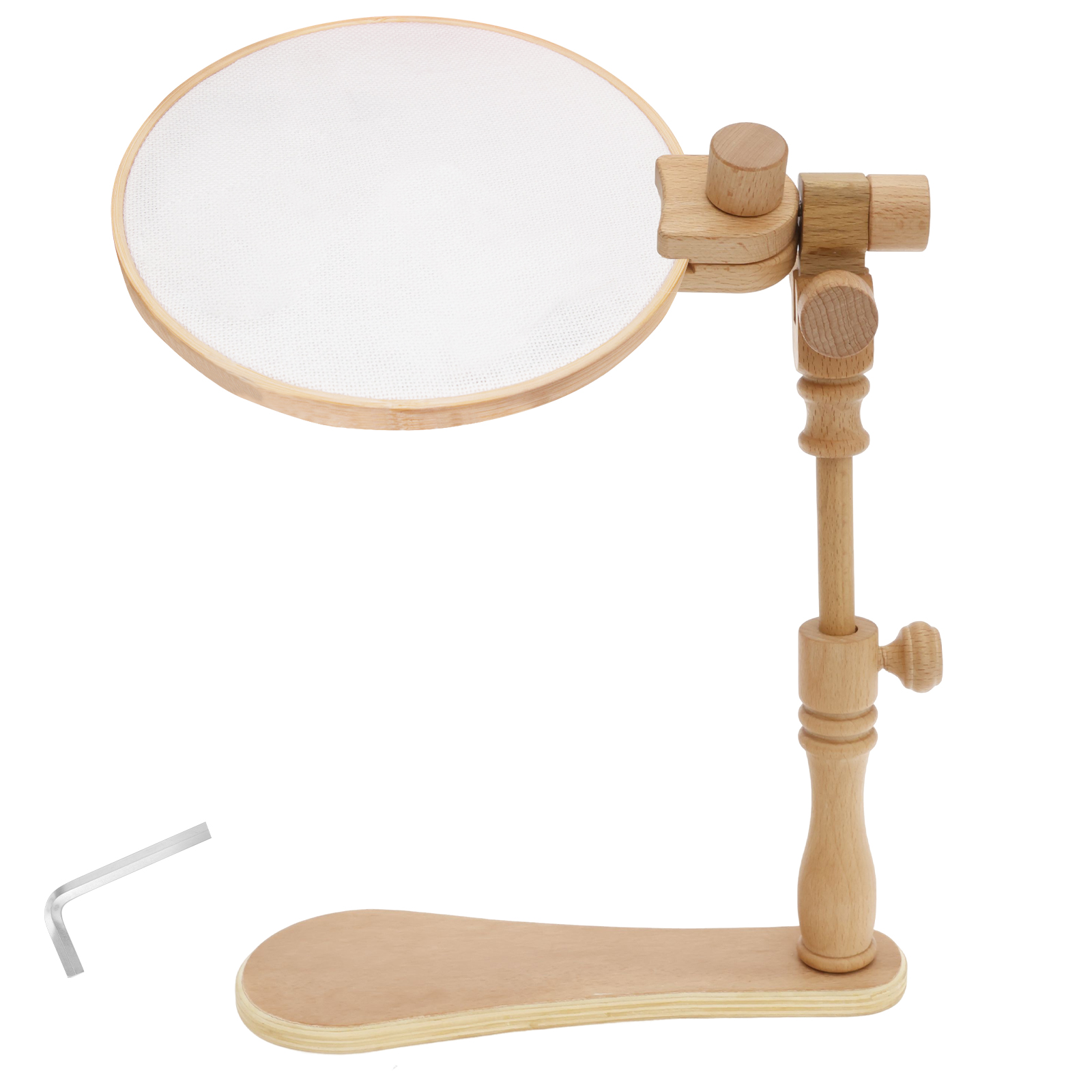 Embroidery Hoop Square - Embroidery Hoops Stand Adjustable Hands Cross