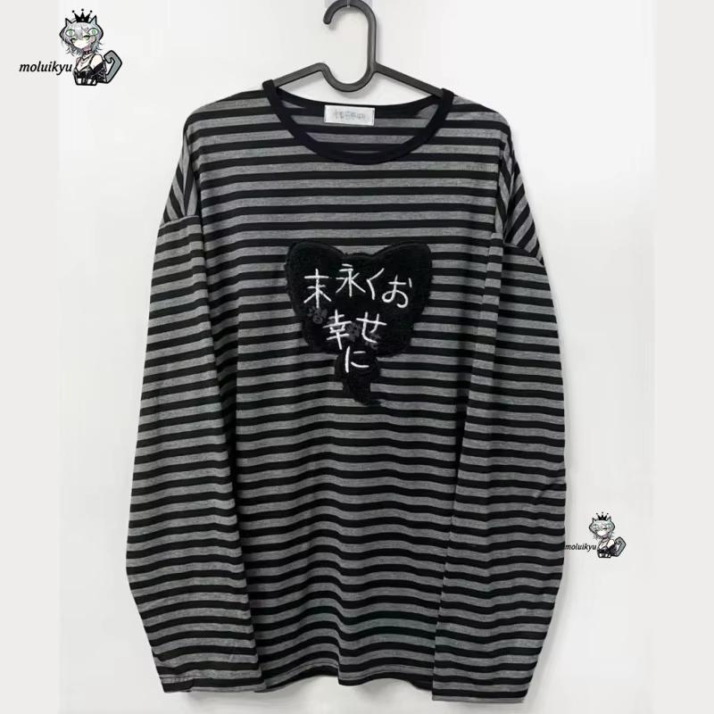 Embroidery Blouse - Y2K American Punk Vintage O Neck