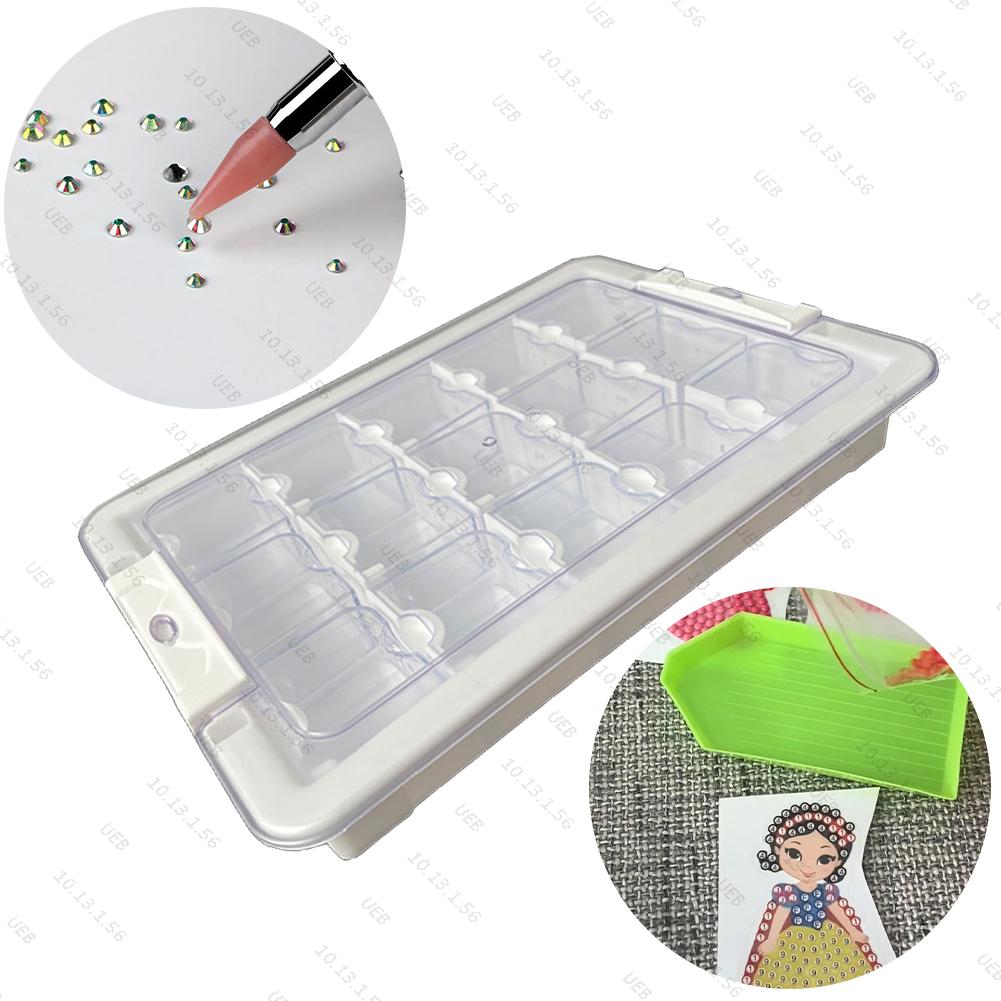 Embroidery Beads - 9/15/21/24/26/39 Grids Clear Diamond Painting Accessories