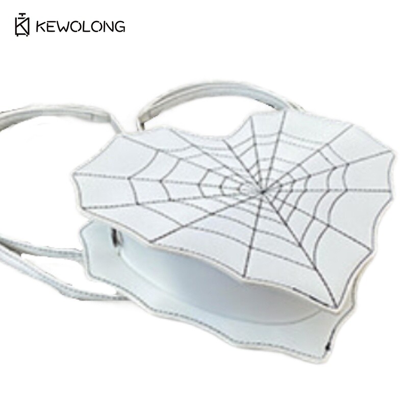 Embroidery Bag - Gothic Bat Shape Shoulder Bag Vintage
