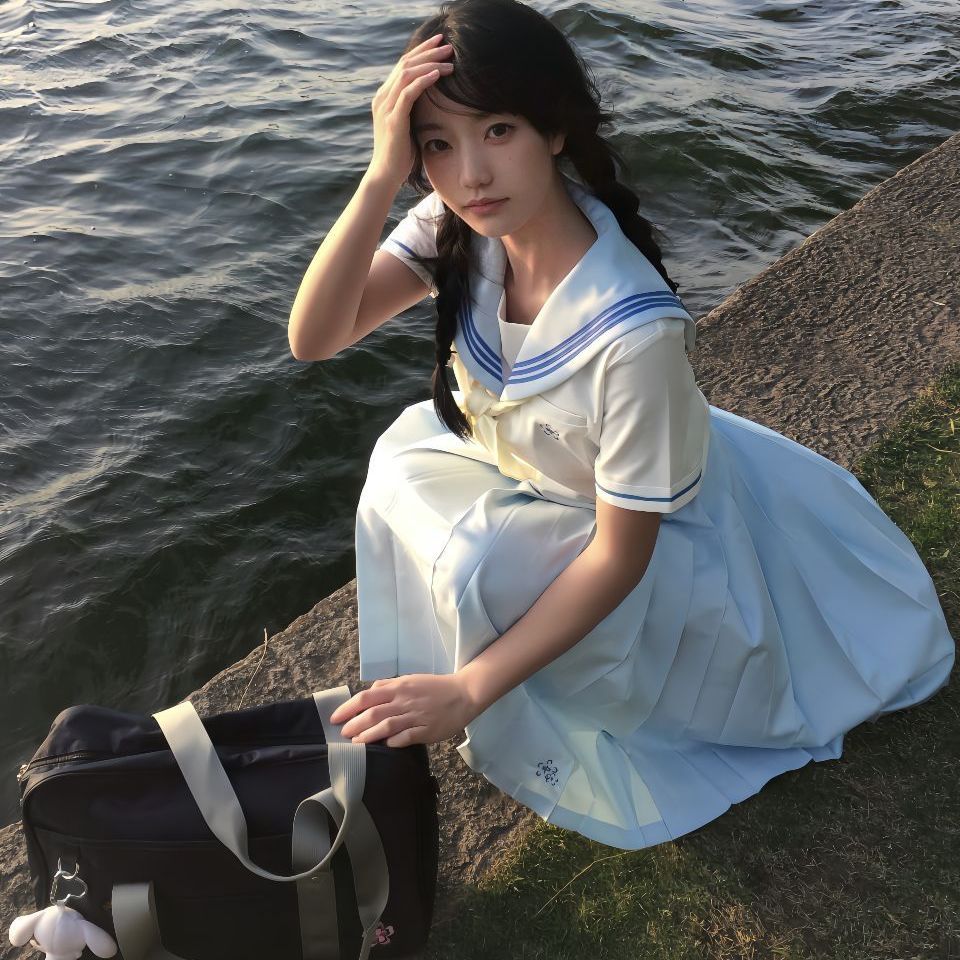 Embroidery Uniform - MAGOGO Original Japanese JK Sailor Uniform