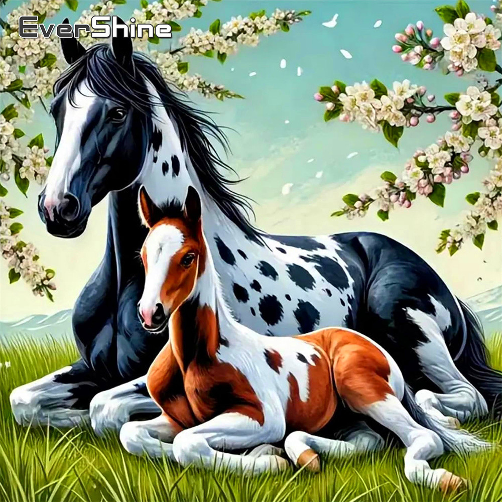 Embroidery Meaning - Evershine Counted Cross Stitch Horse Animal
