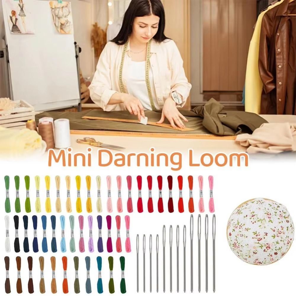 Embroidery Egg - DIY Crafts Sock Darning Kit Weaving