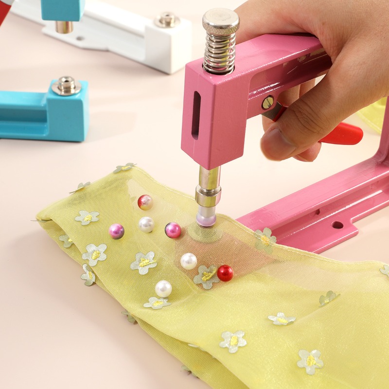Embroidery Xpress - Hand Press Pearl Setting Tool Set,