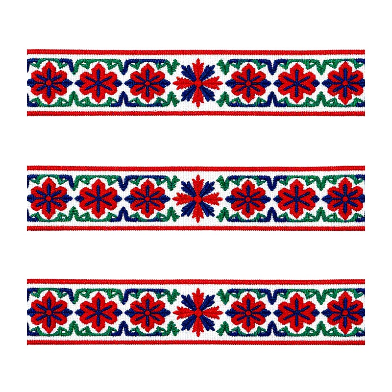 Embroidery Bag - Folk Embroidery Heat Transfer Vinyl HTV