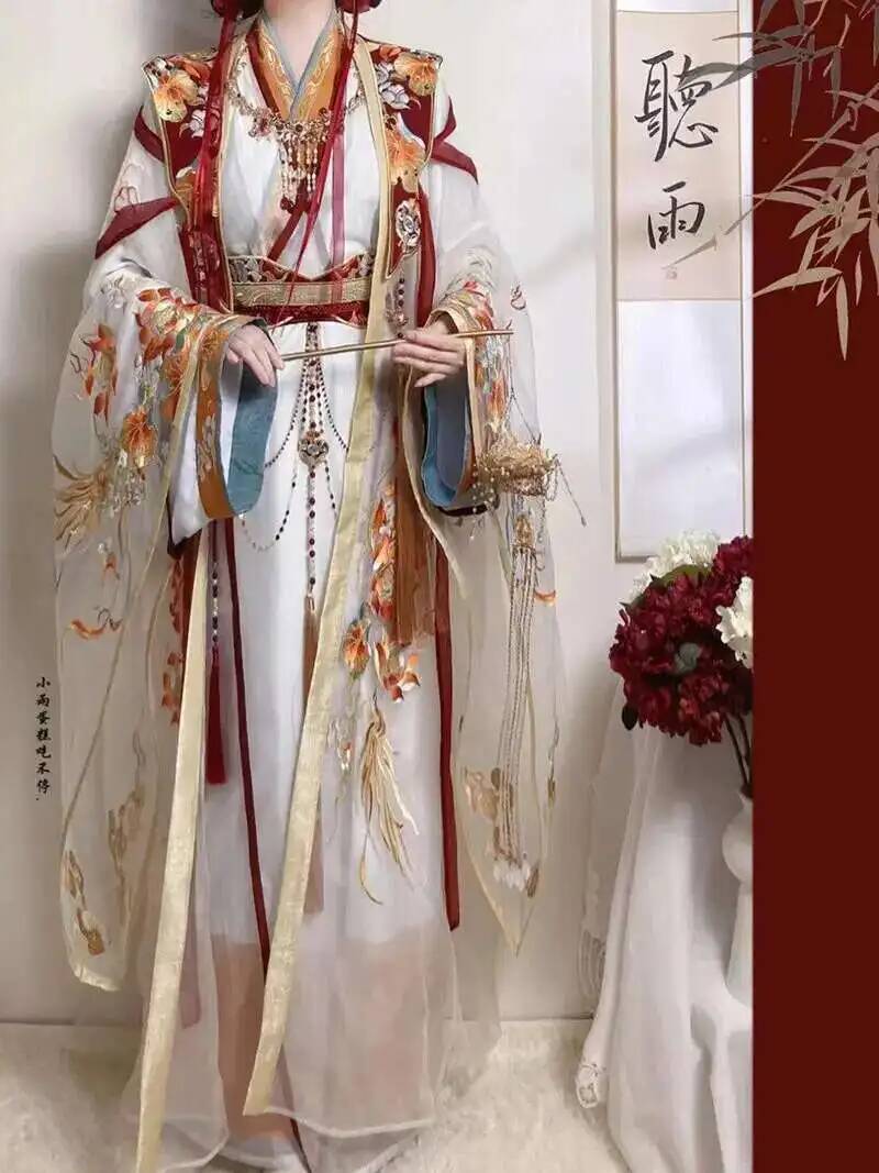 Embroidery Set - Ming Dynasty Hanfu Embroidery Heavy Craft