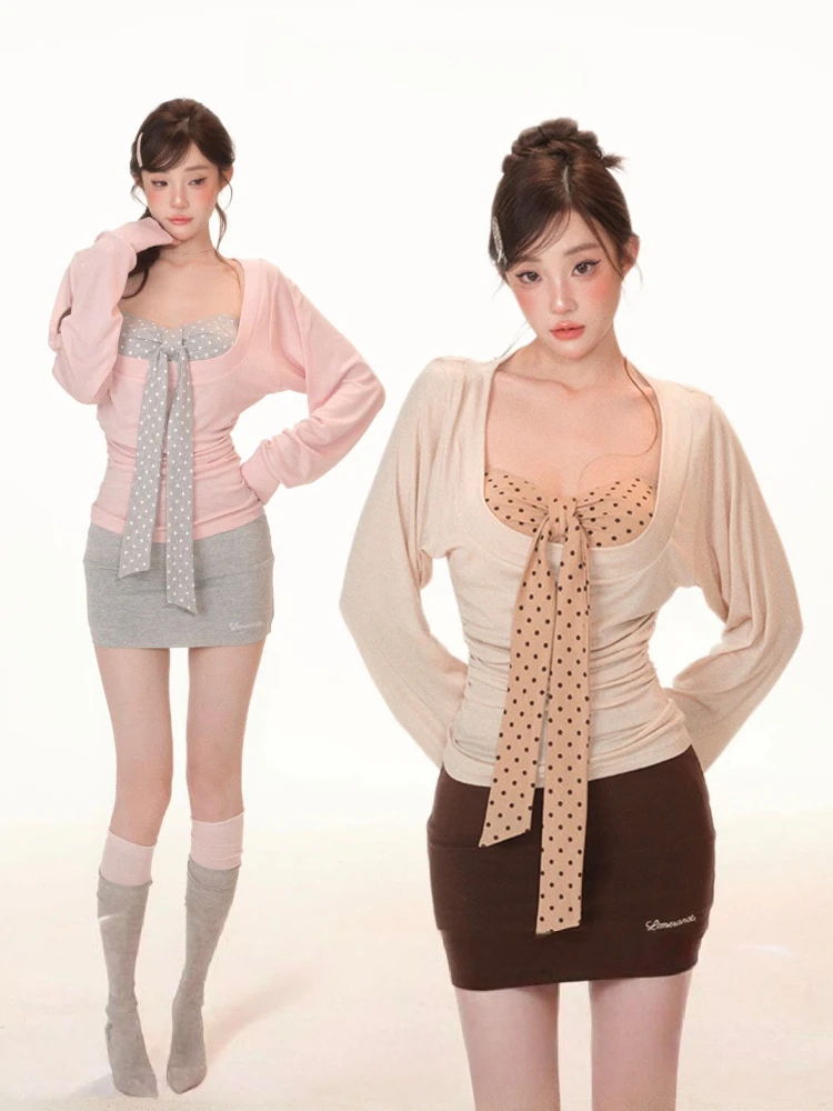 Y2K Two Piece Set: Sexy Pleate - Embroidery Set review and price