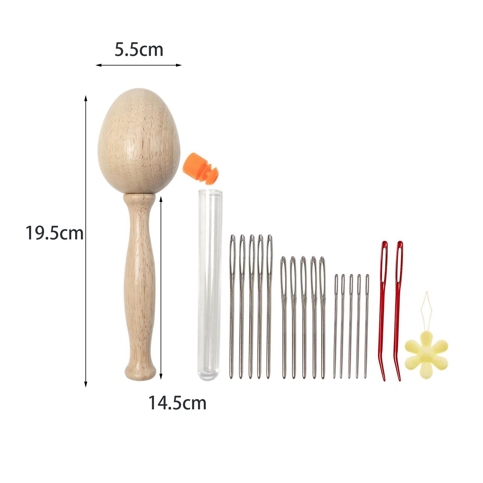 Darning Egg Wood Darning Mushr - Embroidery Egg review and price