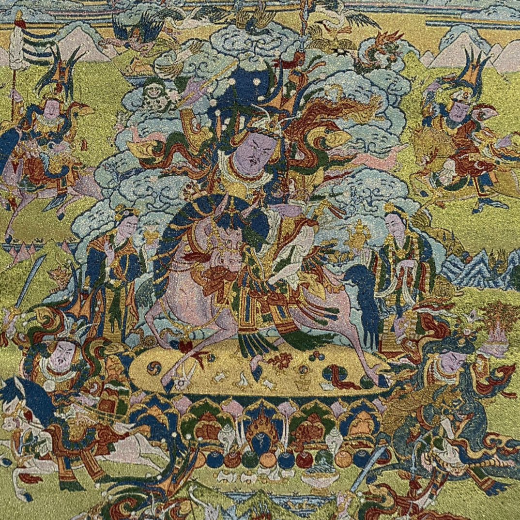 35' Thangka Embroidery Tibetan - Embroidery House review and price