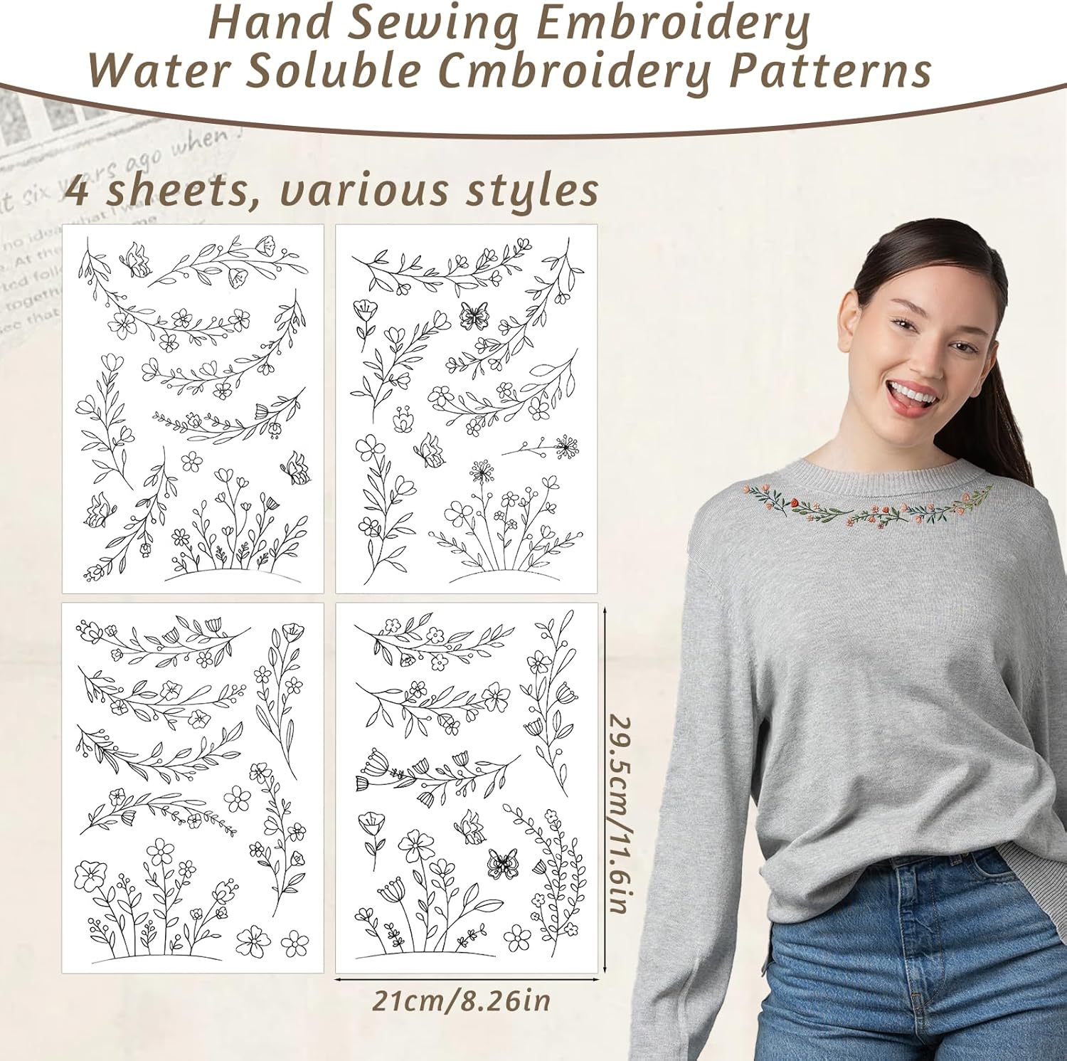 Stick & Stitch Water Soluble E - Embroidery Meaning review and price