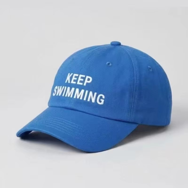 2026 Trendy keep Swimming New  - Embroidery Letter review and price