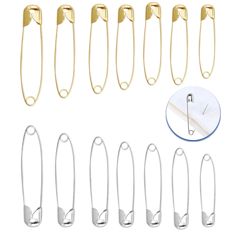 100Pcs/lot Stainless Steel Saf - Embroidery House review and price