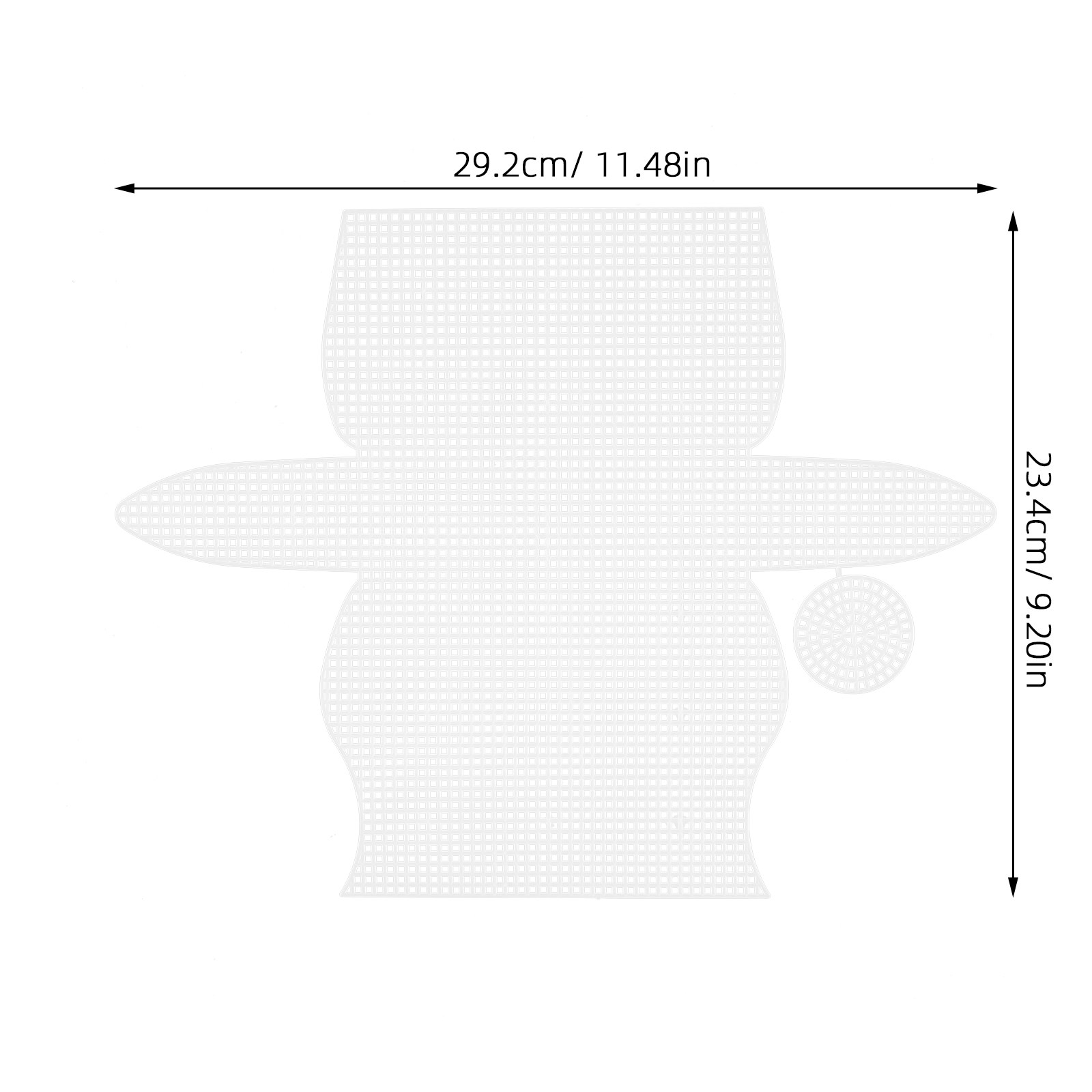 10Pcs Plastic Mesh for Handbag - Embroidery Bag review and price