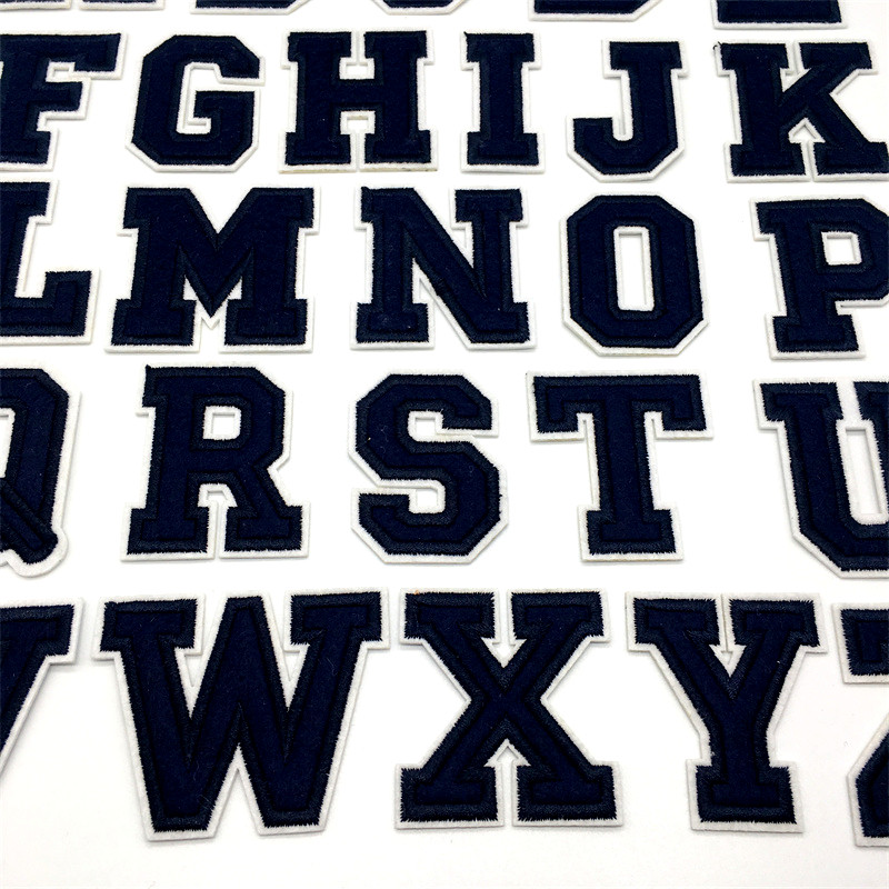 Navy Blue Letters Embroidery P - Embroidery Converse review and price