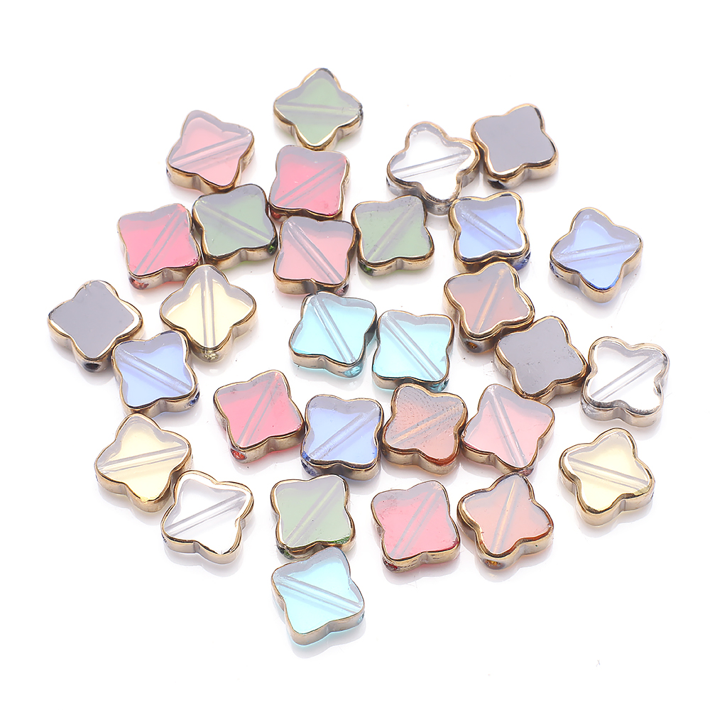 28Pcs 10mm Mixed Faceted Cryst - Embroidery Glass Beads review and price