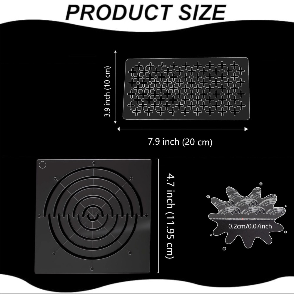 Acrylic Sashiko Stencil Templa - Embroidery Meaning review and price