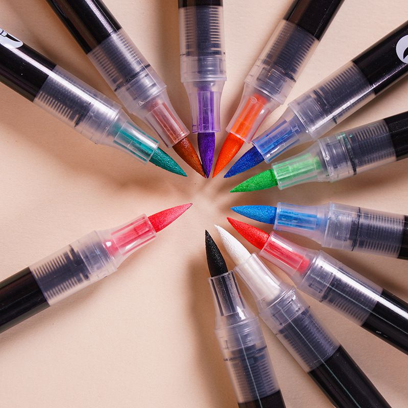 12-60 Colors Acrylic Markers P - Embroidery Egg review and price