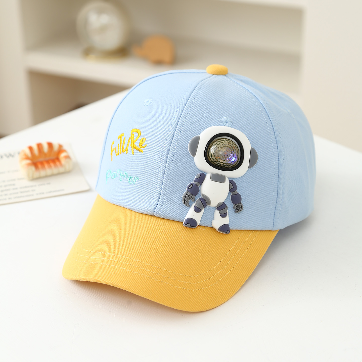 Children's Soft Rubber Robot D - Embroidery Letter review and price