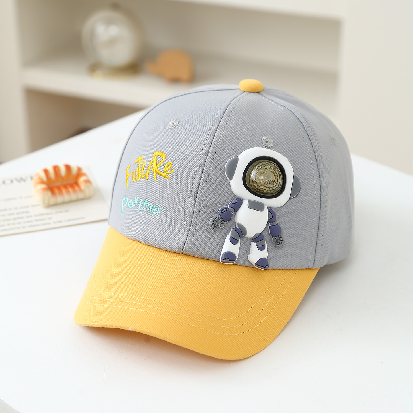 Children's Soft Rubber Robot D - Embroidery Letter review and price