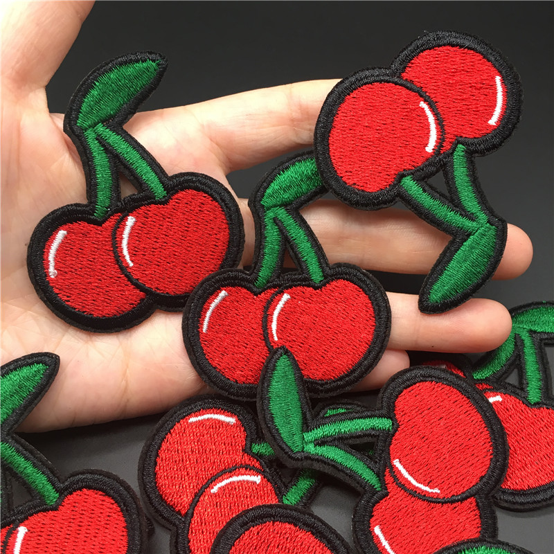 Cherry Fruit Cute Clothing Pat - Embroidery Converse review and price
