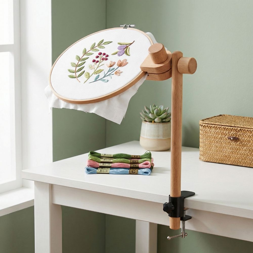 Beech Wood Embroidery Frame La - Embroidery Hoop Square review and price