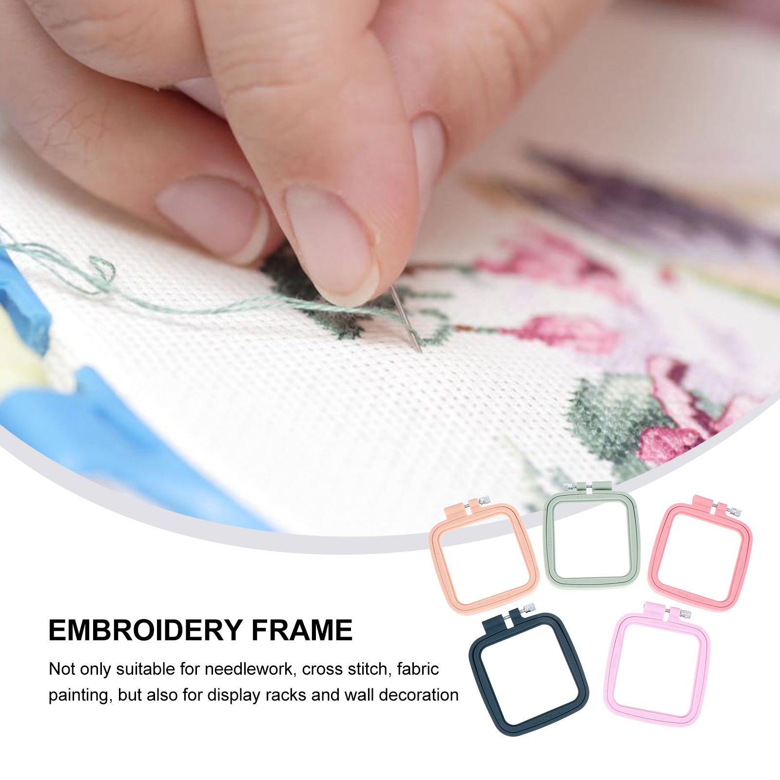5Pcs Mini Cross Stitch Hoops S - Hoop Tightener Tool review and price