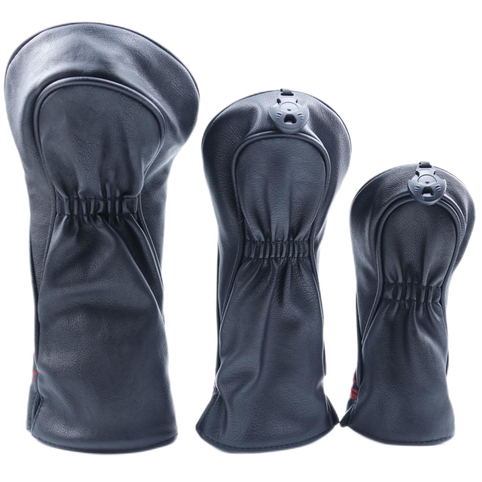 3Pcs/Set PU Leather Golf Club  - Embroidery Set review and price