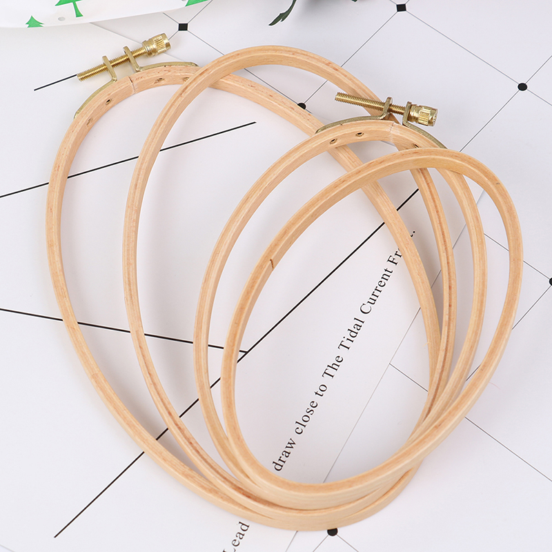 Bamboo Embroidery Hoop Frame O - Embroidery Hoop Square review and price