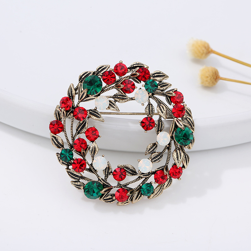 Christmas series jewelry brooc - Embroidery Alphabet review and price