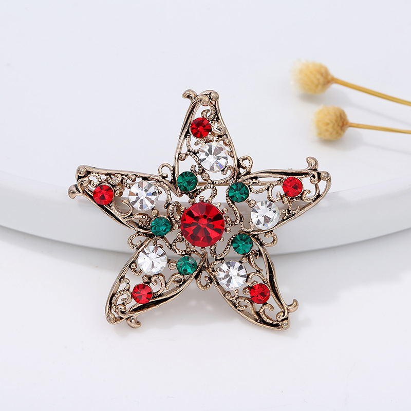 Christmas series jewelry brooc - Embroidery Alphabet review and price