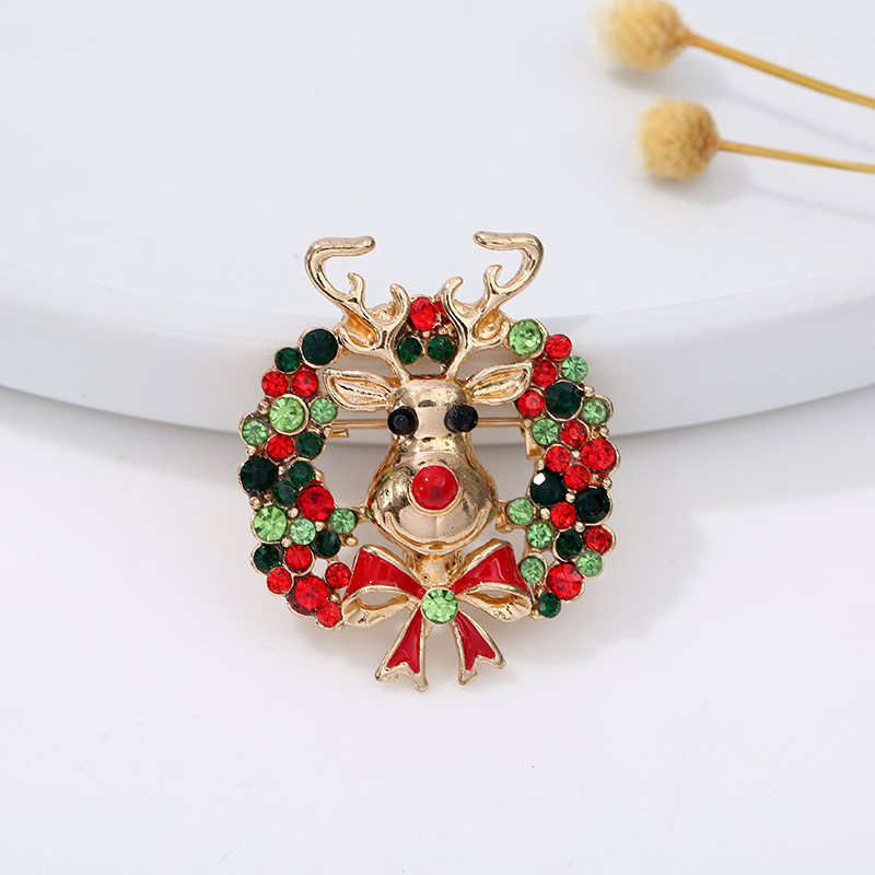 Christmas series jewelry brooc - Embroidery Alphabet review and price