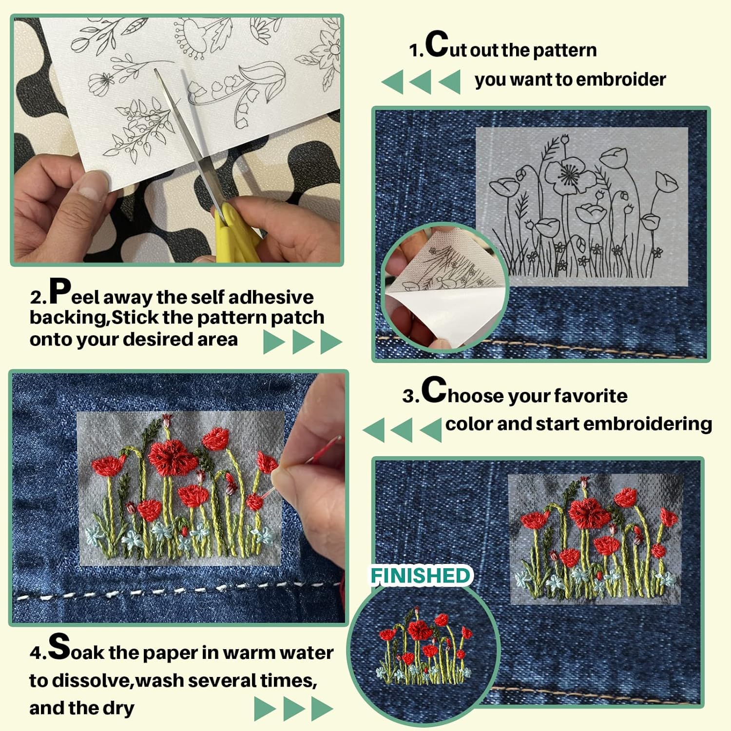 Water Soluble Stabilizer Embro - Embroidery Meaning review and price