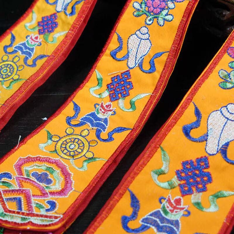 Nepal Handmade Eight Auspiciou - Embroidery Handicraft review and price