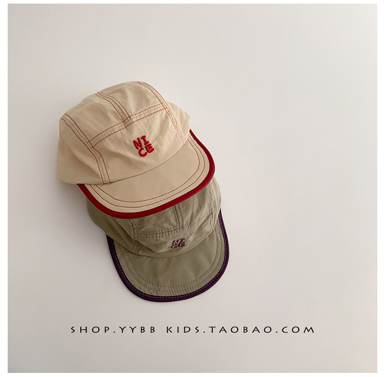 Summer Quick Dry Hat for Baby  - Embroidery Letter review and price