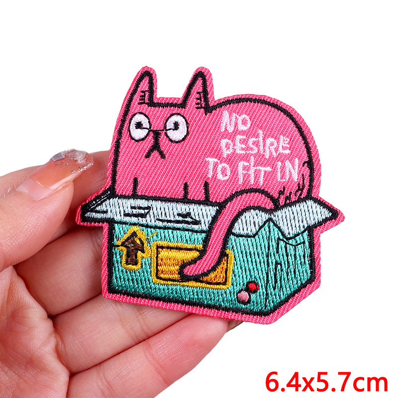 Cartoon Patch Stripe Embroider - Embroidery Converse review and price