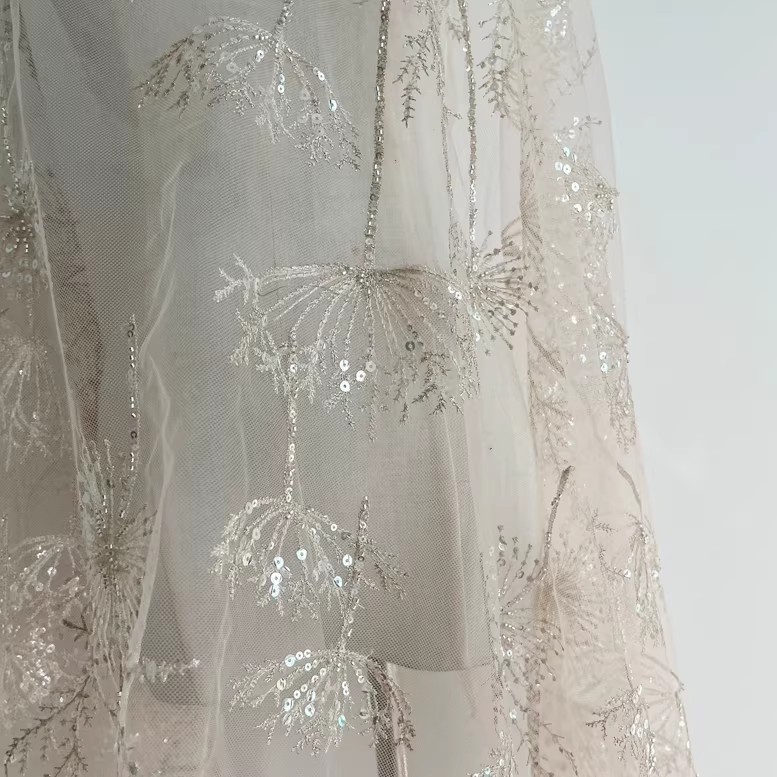1yard New soft mesh diy sewing - Embroidery Beads review and price