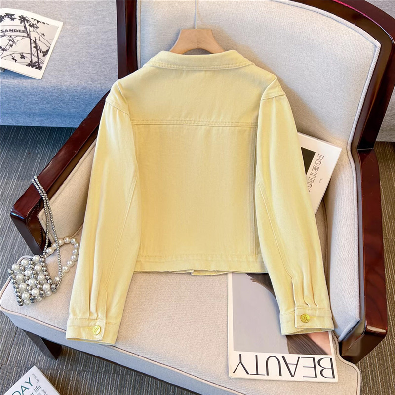 Korean Vintage Flower Embroide - Embroidery Jacket Jeans review and price