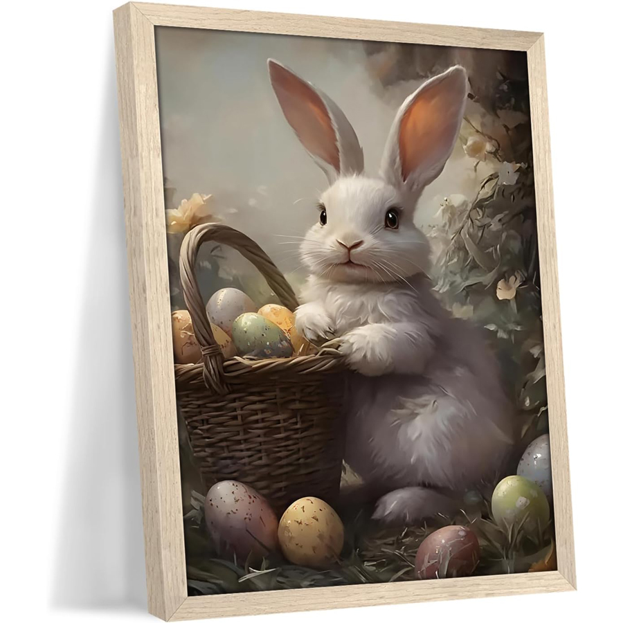 Easter Bunny diamond embroider - Embroidery Egg review and price