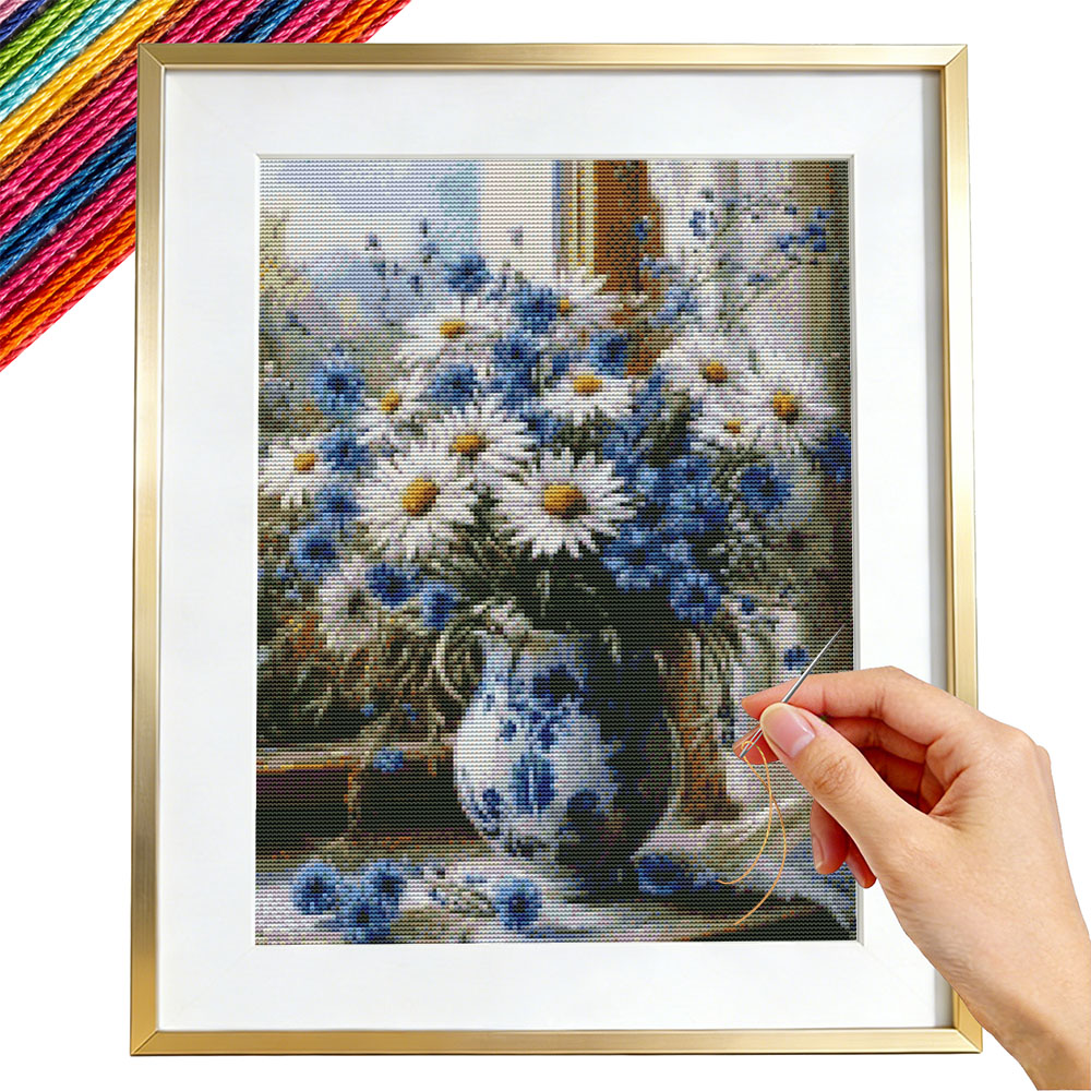 Cross Point Embroidery Daisy F - Embroidery Guide Paper review and price