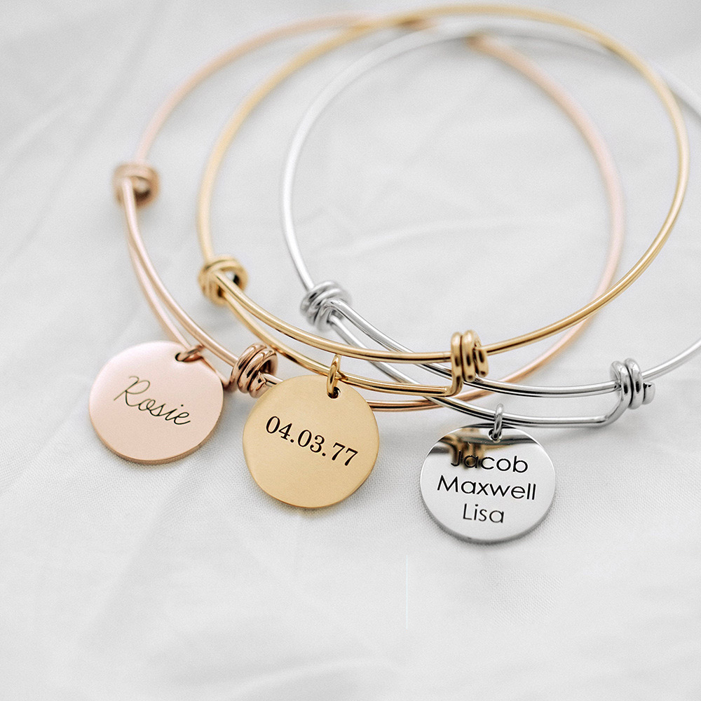 New Custom Name Round Pendant  - Embroidery Alphabet review and price
