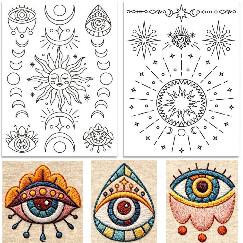 Stick And Stitch Mystical Sun  - Embroidery Meaning review and price