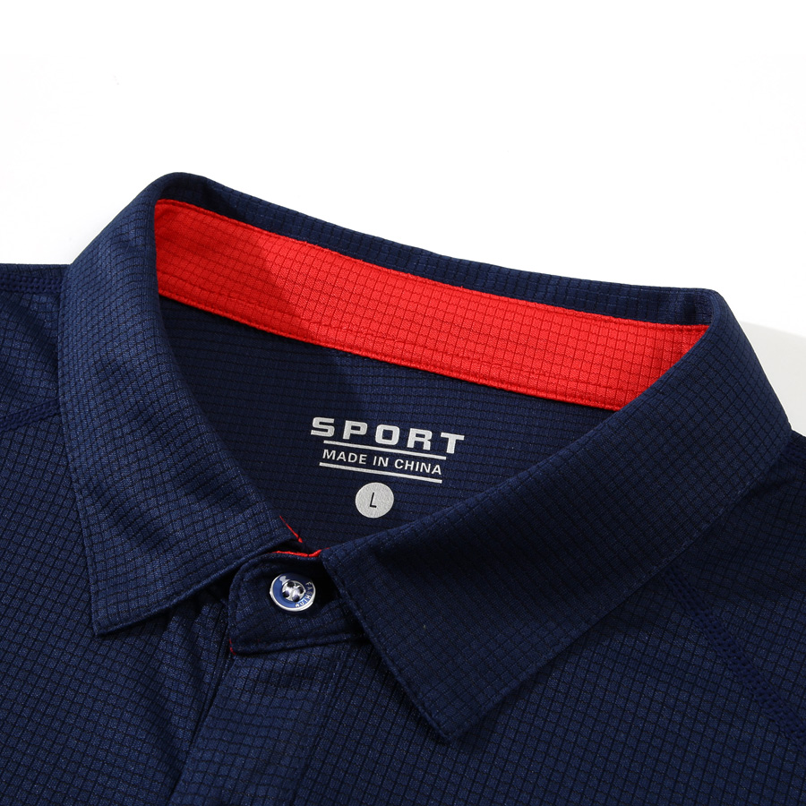 Sports Long Sleeved Polo Colla - Embroidery Logo review and price