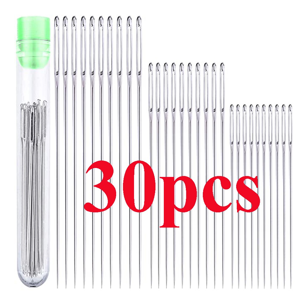 5 Sizes Large Eye Sewing Needl - Embroidery House review and price