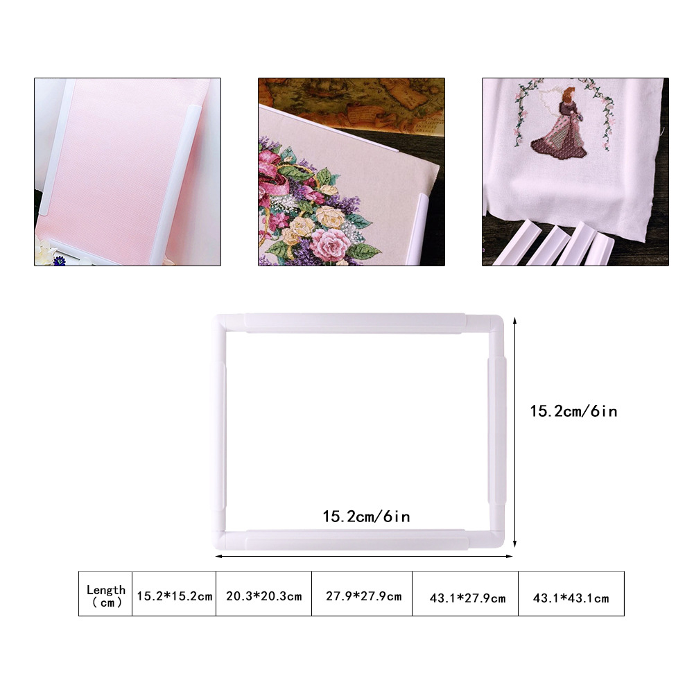 Square Shape Embroidery Frame  - Embroidery Hoop Square review and price