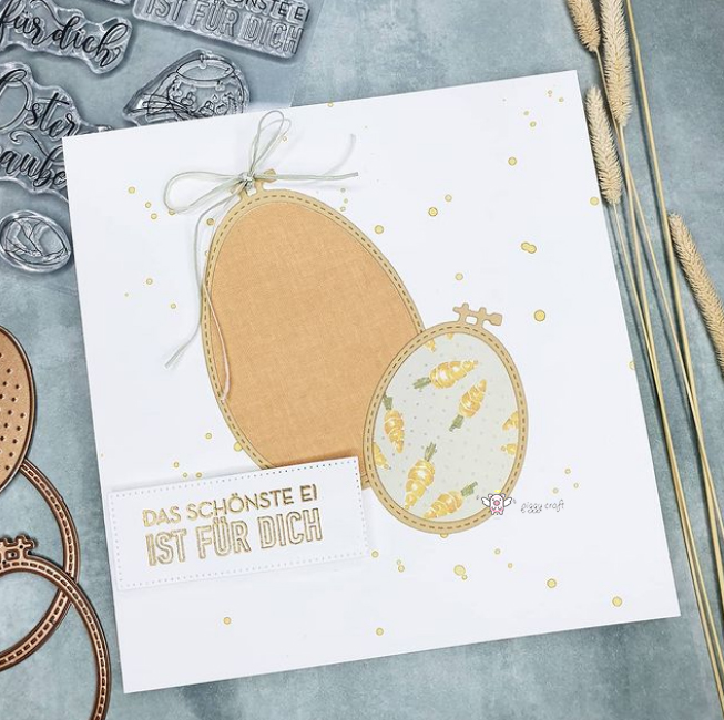 Piggy Craft metal cutting dies - Embroidery Egg review and price